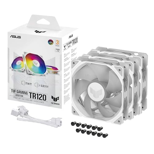 Asus TUF GAMING TR120 FAN ARGB WHITE 3 IN 1