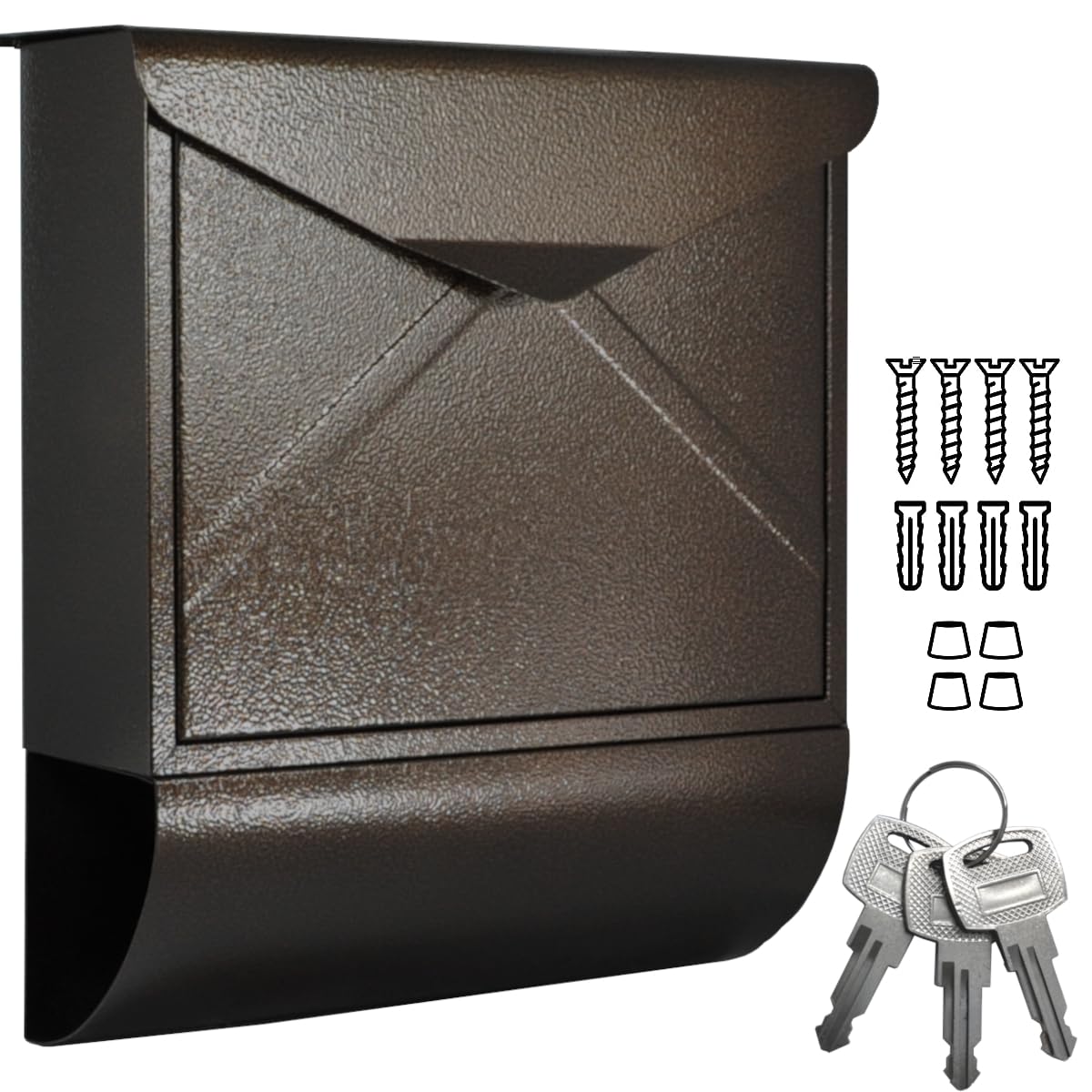 Alsten Tech Cassetta delle Lettere di Design da Parete