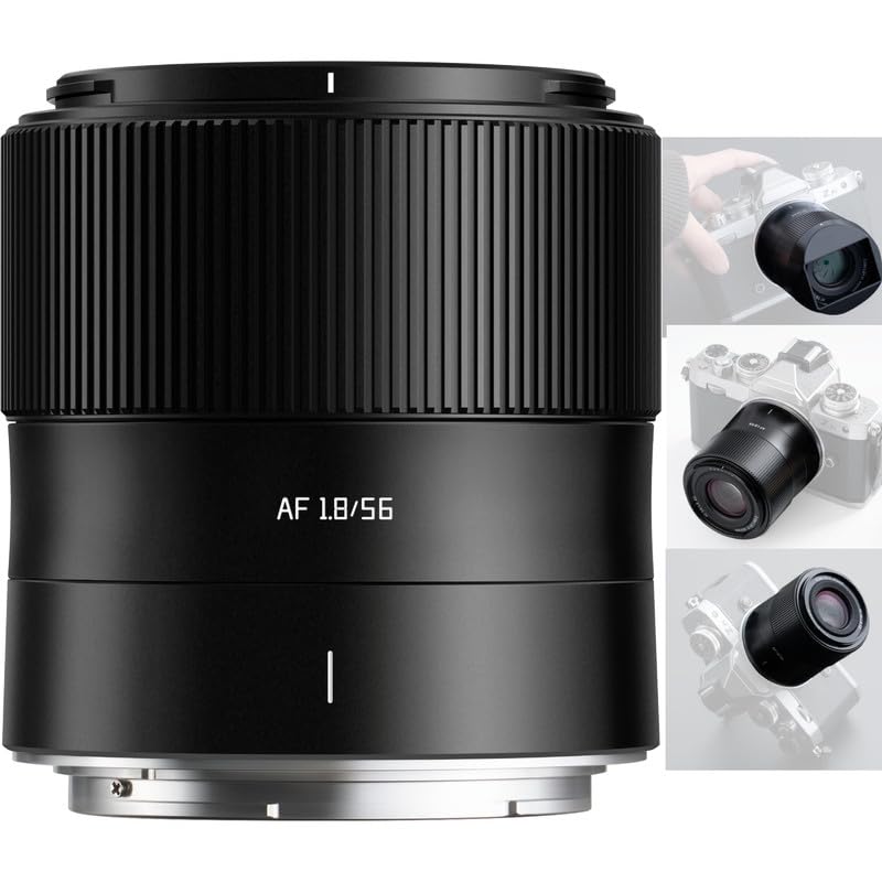 Ttartisan AF 56mm F1.8 Obiettivo Autofocus Z Mount APS-C, Nero