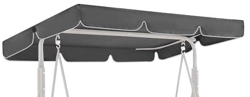 Gremex Tettuccio per Dondolo da Giardino 230x120cm, Grigio