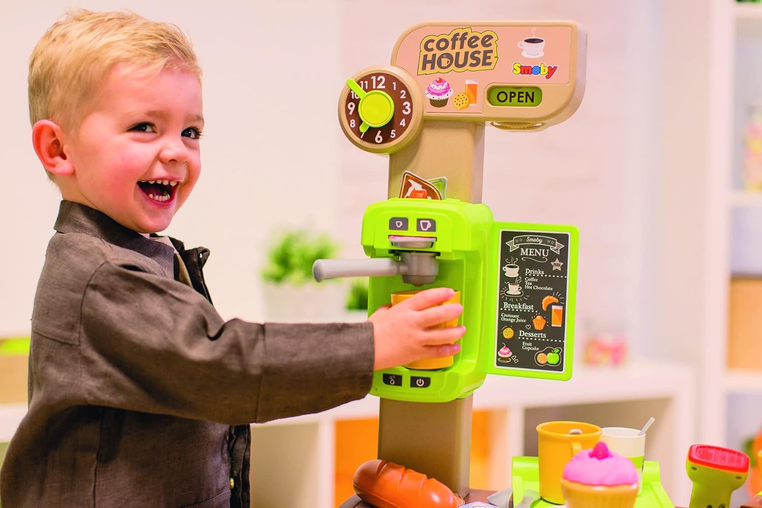 Smoby - Roleplay Coffee House H. 89 Cm - immagine 5