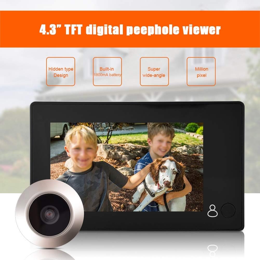 Telecamera Spioncino Digitale 4.3 Pollici TFT LCD - immagine 2