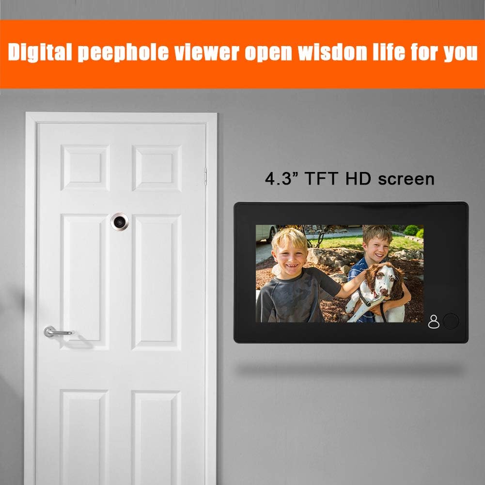 Telecamera Spioncino Digitale 4.3 Pollici TFT LCD - immagine 3