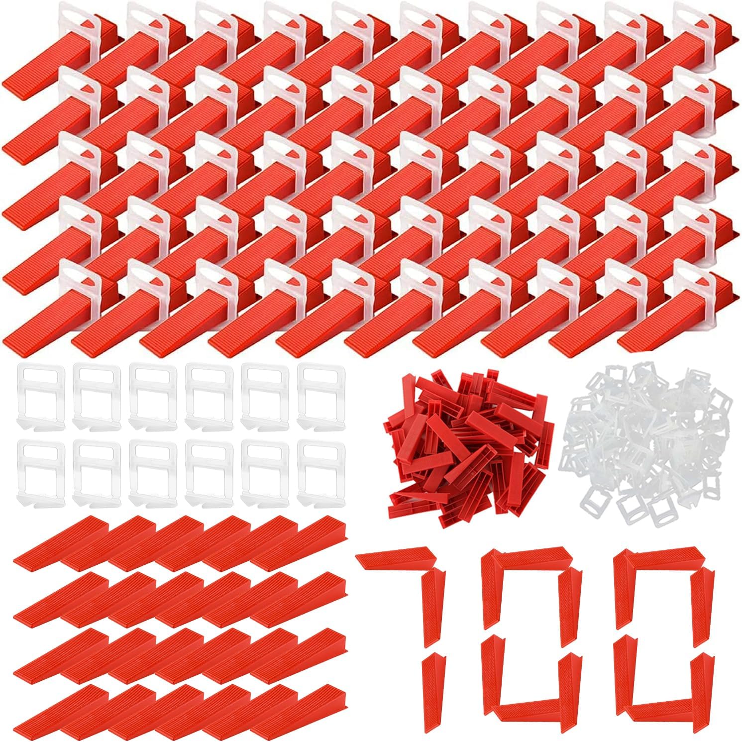 Distanziatori per Piastrelle con Cunei 3mm, 700 Pezzi