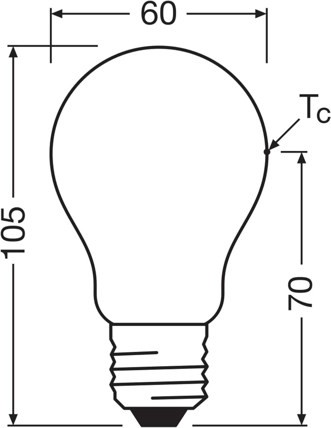 Osram LED SUPERSTAR+ CLASSIC A GL FR 60 E27 (6 Pezzi) - immagine 4