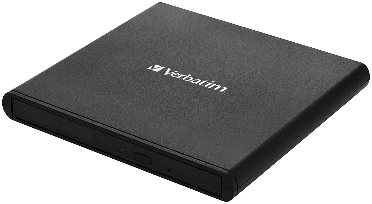 Verbatim MOBILE DVD REWRITER USB 2.0 BLACK (LIGHT VERSION)