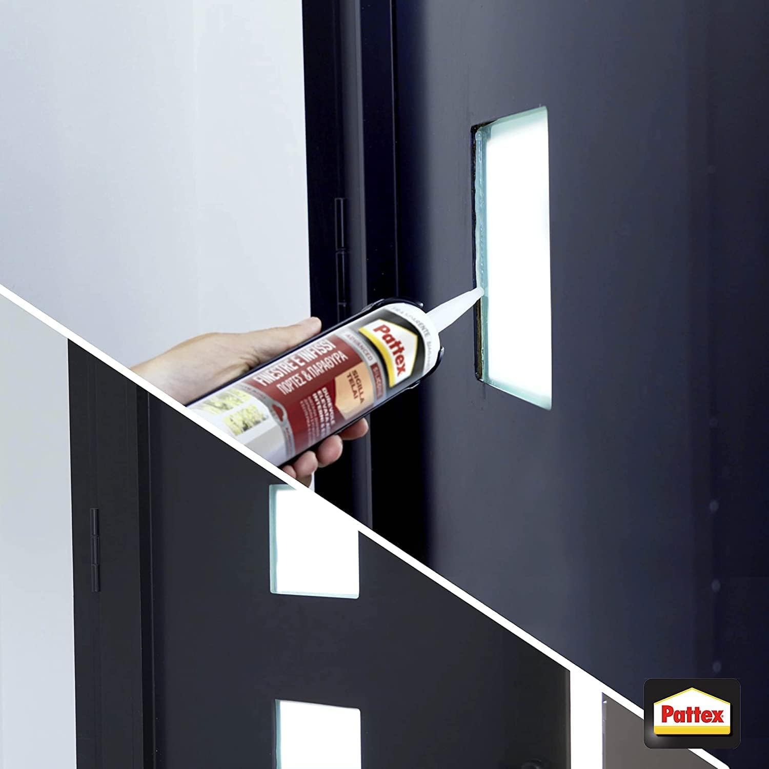 Pattex Silicone Sigillante Finestre Infissi Marrone 280ml - immagine 5