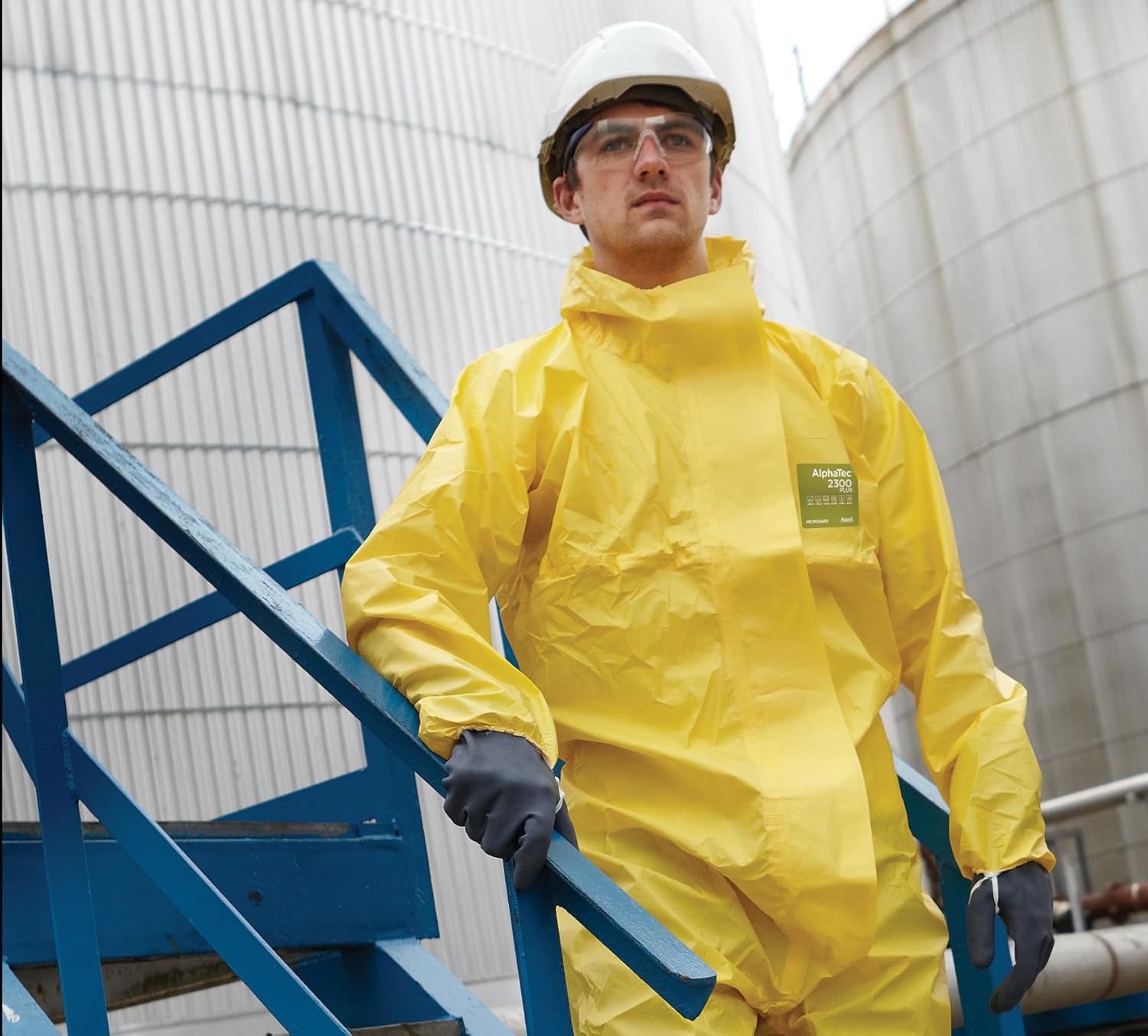 Ansell AlphaTec 2300 - Tuta Integrale Gialla - immagine 3