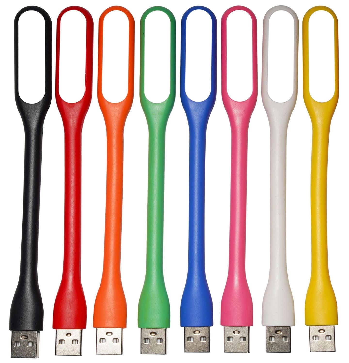 Lampada USB Flessibile Mini LED 8 Pezzi