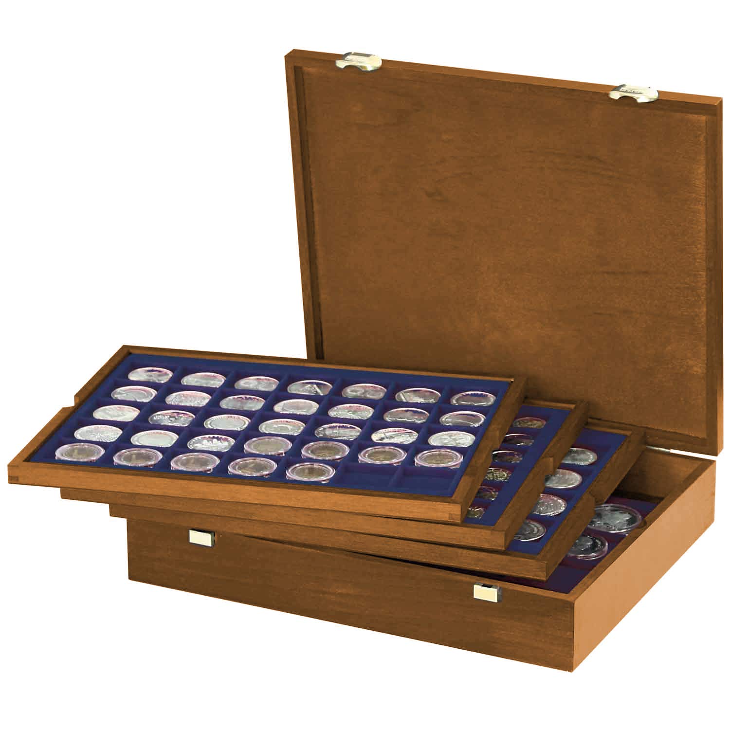 LINDNER Das Original Cassetta Portamonete in Legno