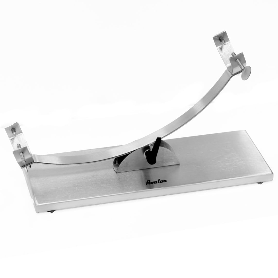 Avalon Jamonero Basculante Inox AA100-001-0005, Argento