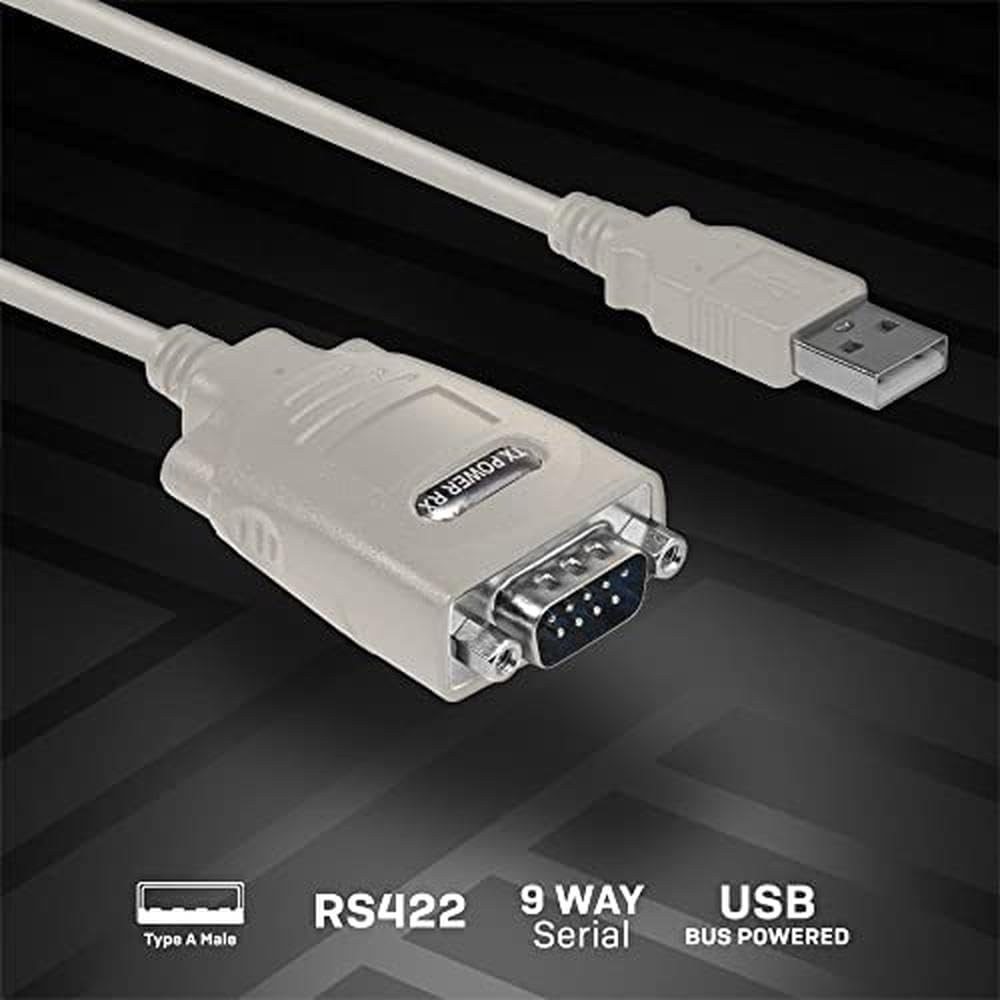 Lindy 42844 Convertitore USB a RS-422, Bianco - immagine 2