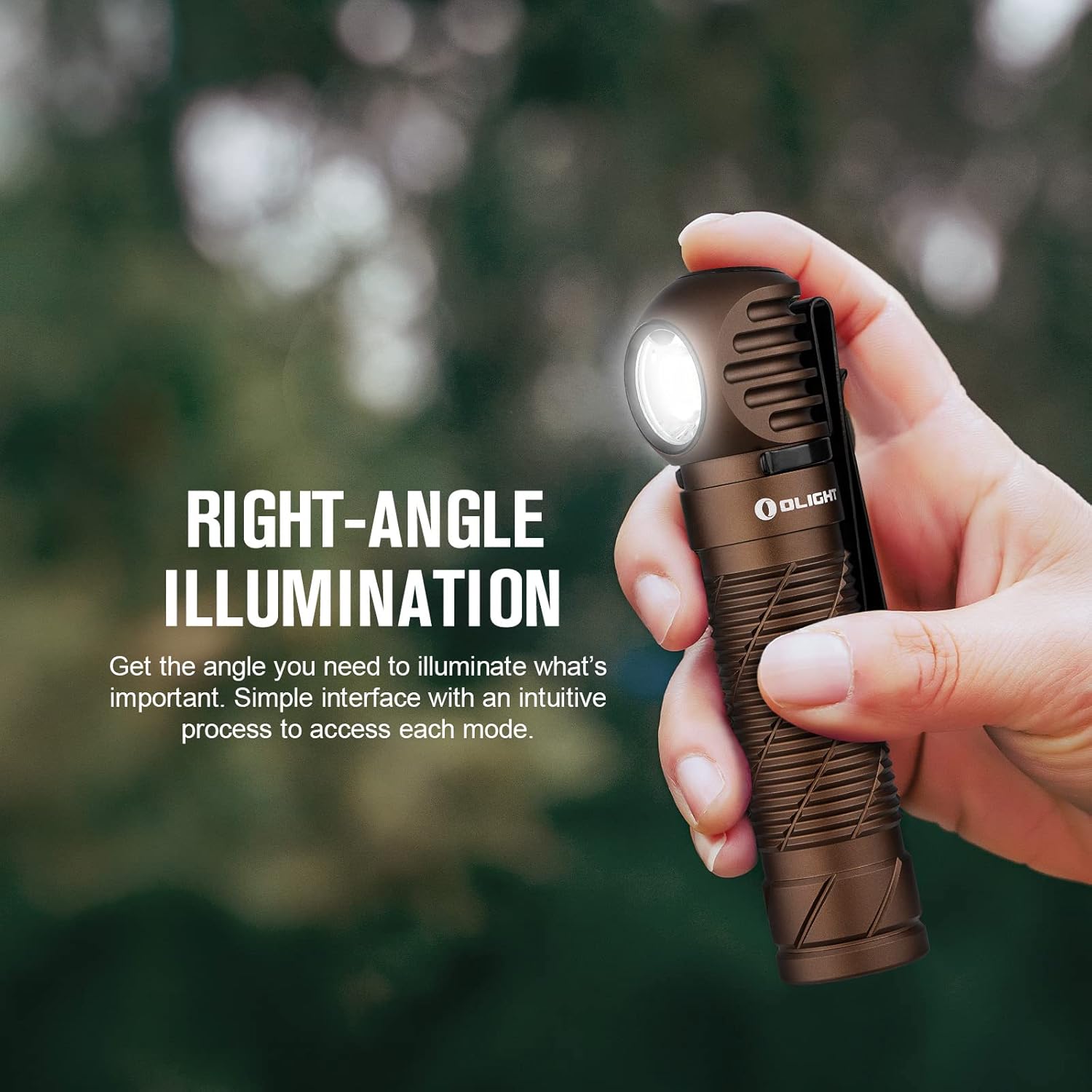 OLIGHT Perun 2 Lampada Frontale LED USB Ricaricabile - immagine 3