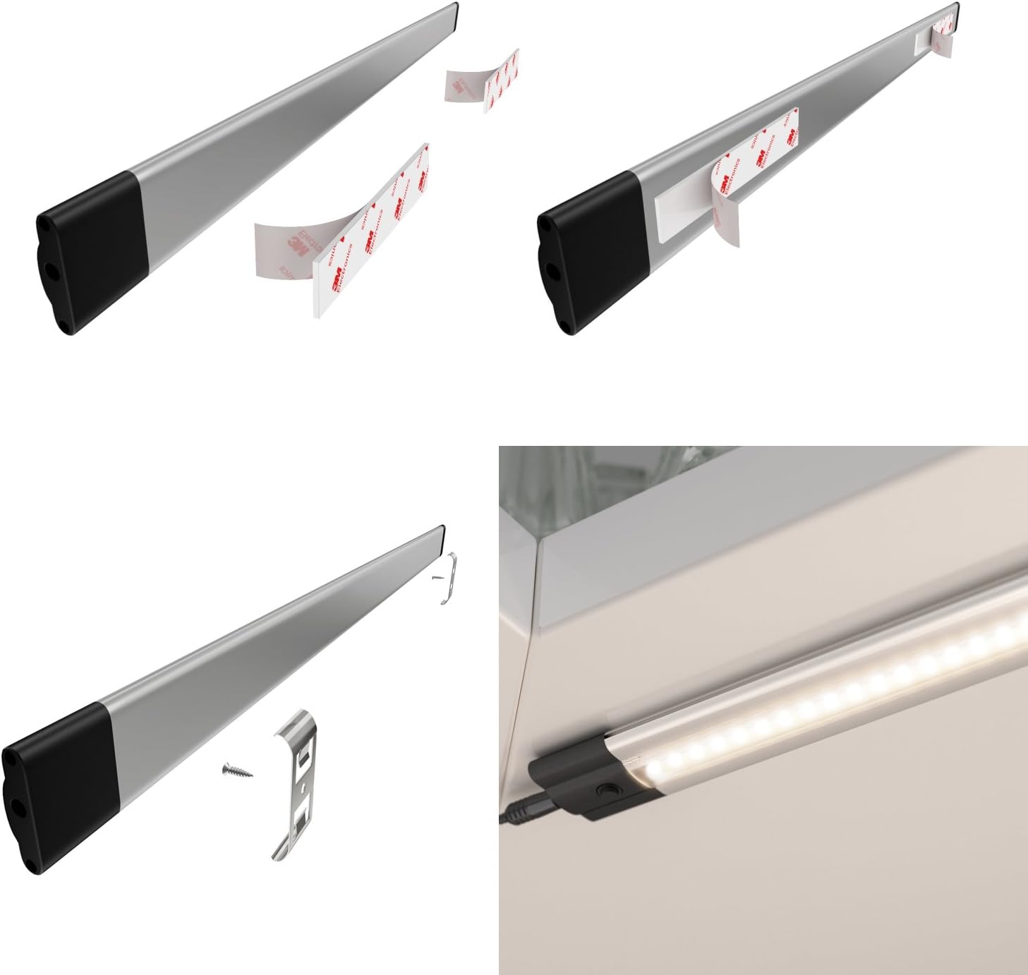 Parlat Apparecchio LED Sottopensile Siris 90cm (Set 2) - immagine 2