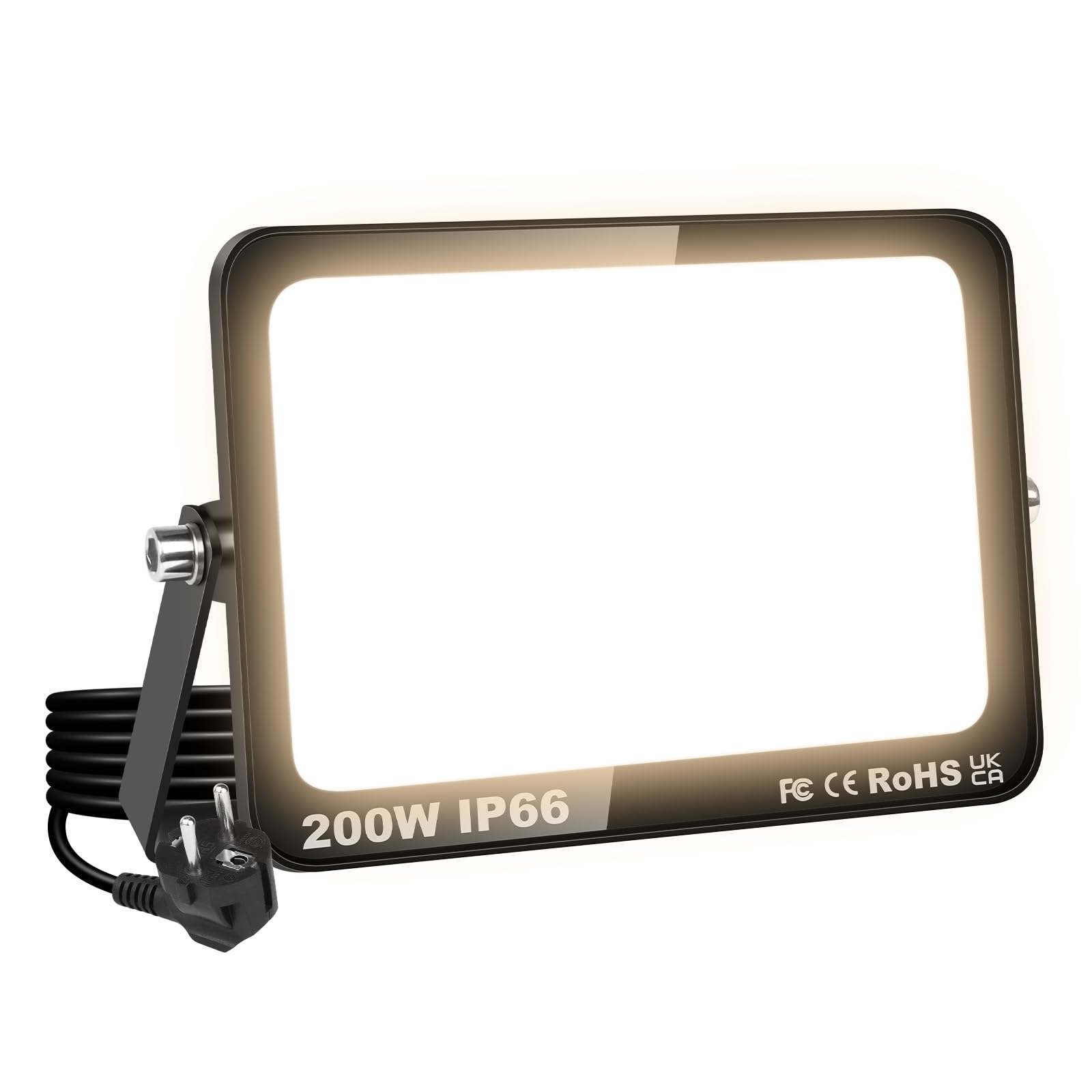 Skyworld Faretto LED da Esterno 200W con Spina