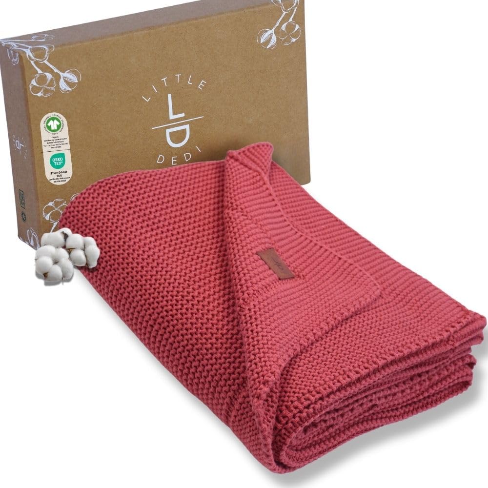 Dalisa Little Dedi Coperta Cotone Biologico 80x100cm