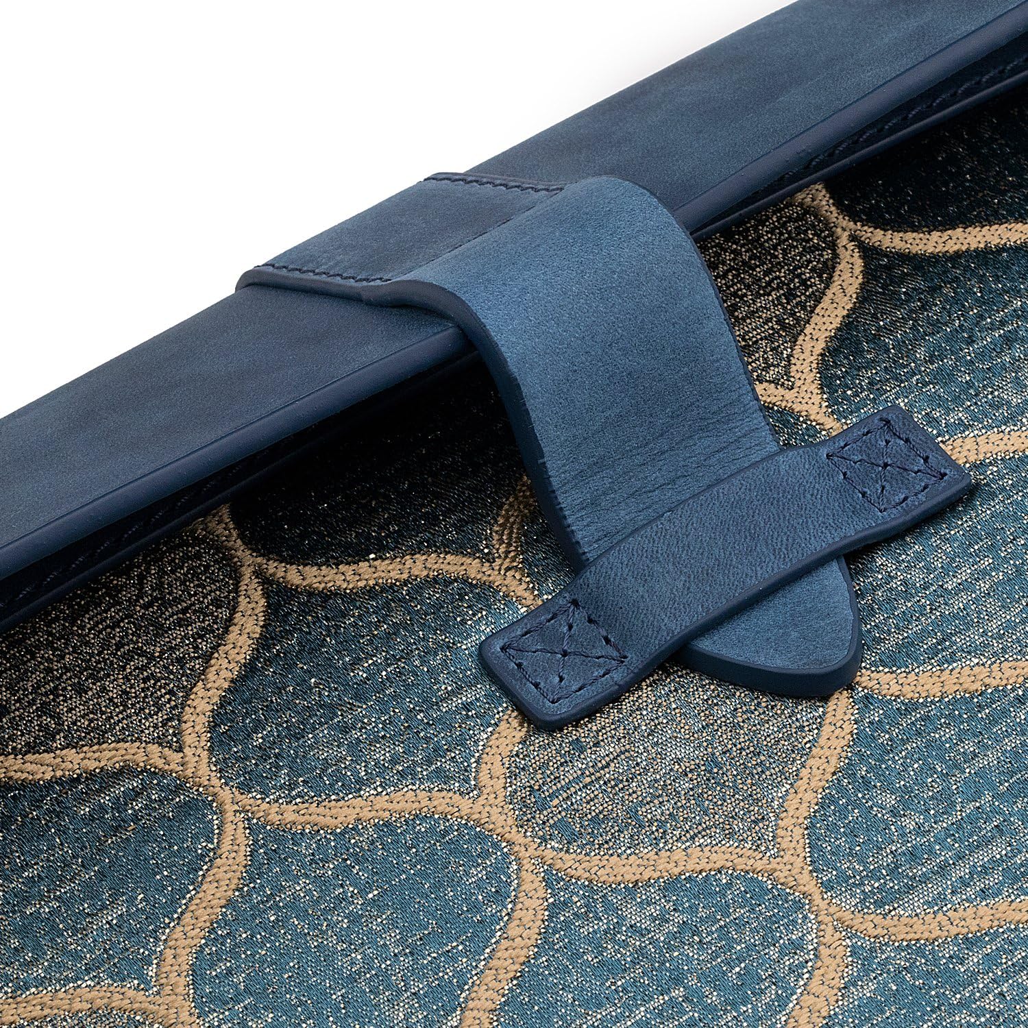 Londo Vera Pelle Custodia per Laptop 15-16 Pollici, Blu - immagine 3