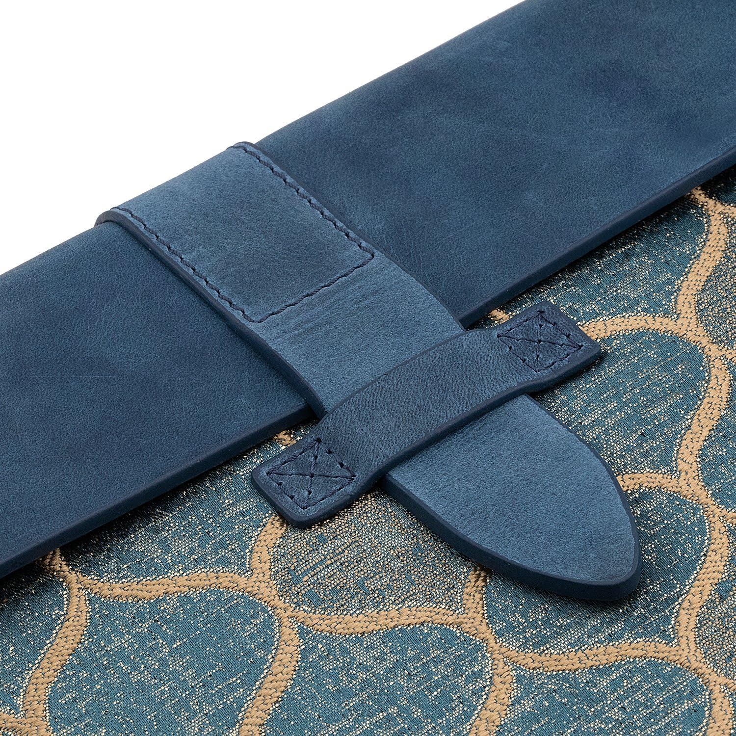 Londo Vera Pelle Custodia per Laptop 15-16 Pollici, Blu - immagine 9