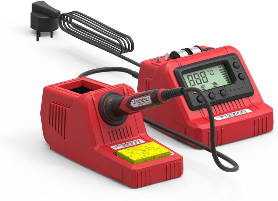 Estación de soldadura digital con LED 230V/ 60 Watt - immagine 1