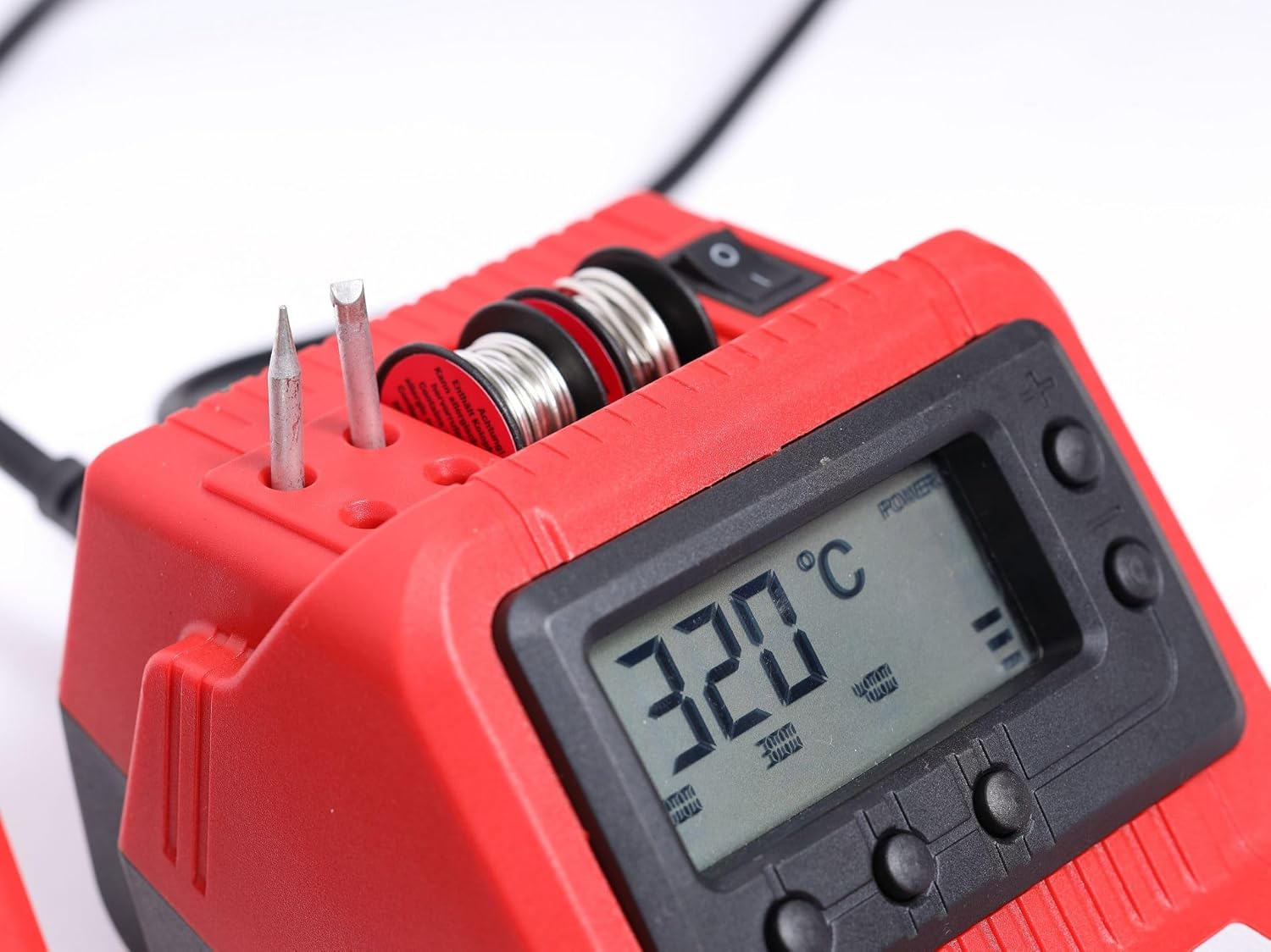 Estación de soldadura digital con LED 230V/ 60 Watt - immagine 4