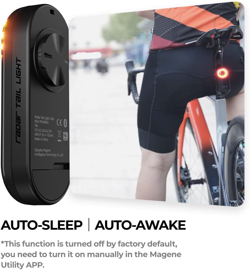 Magene L508 Fanale Posteriore Radar per Bici - immagine 5