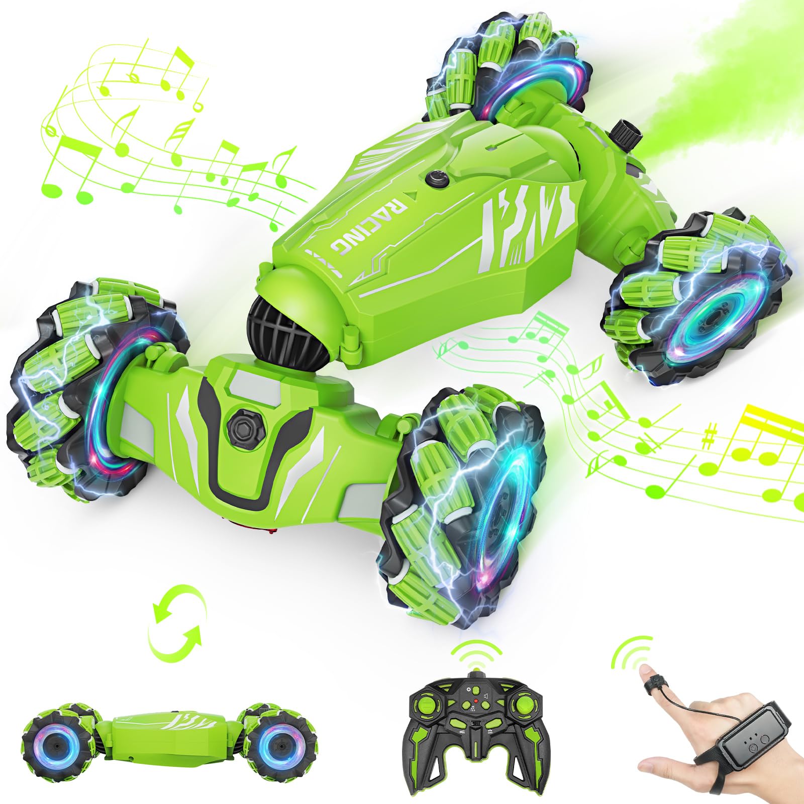 Dysaim Macchina Telecomandata Drift 2.4Ghz, Verde