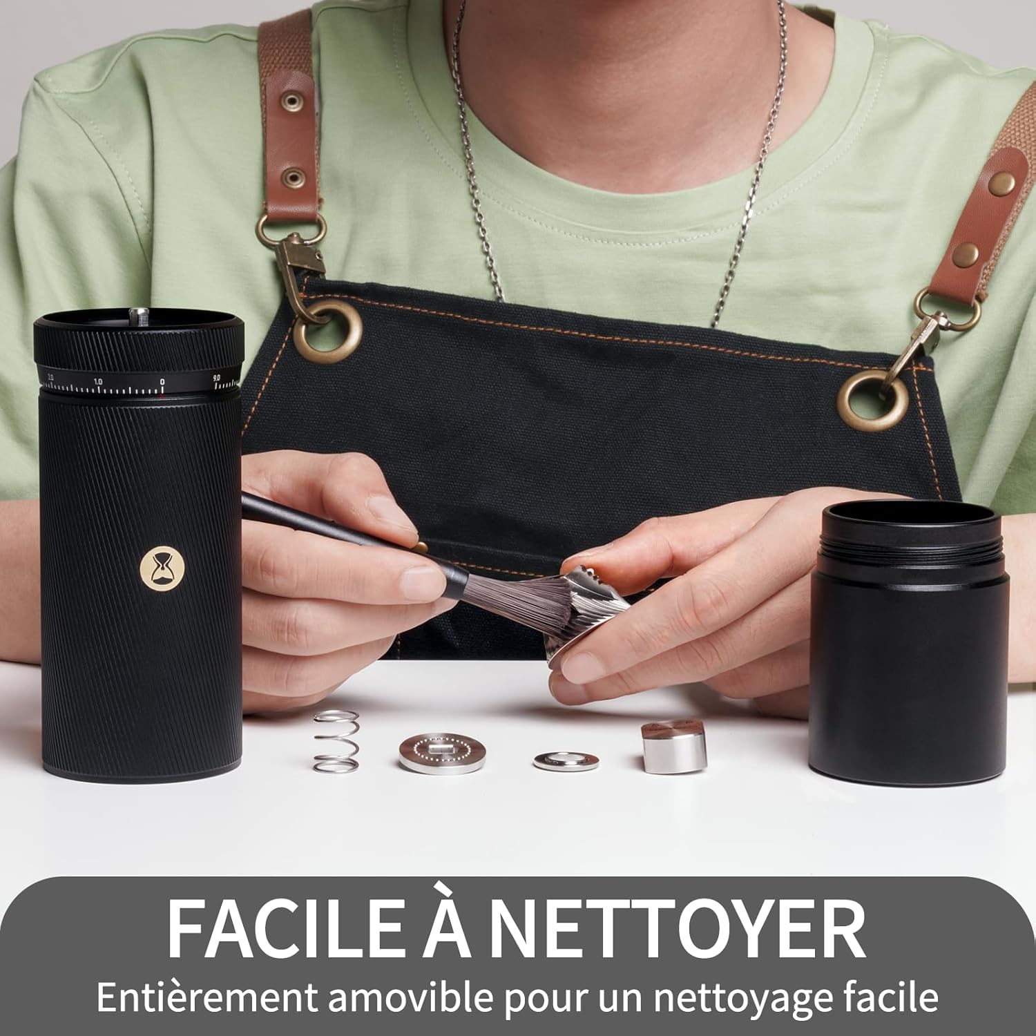 Timemore Macinacaffè Manuale Chestnut S3, Nero - immagine 5