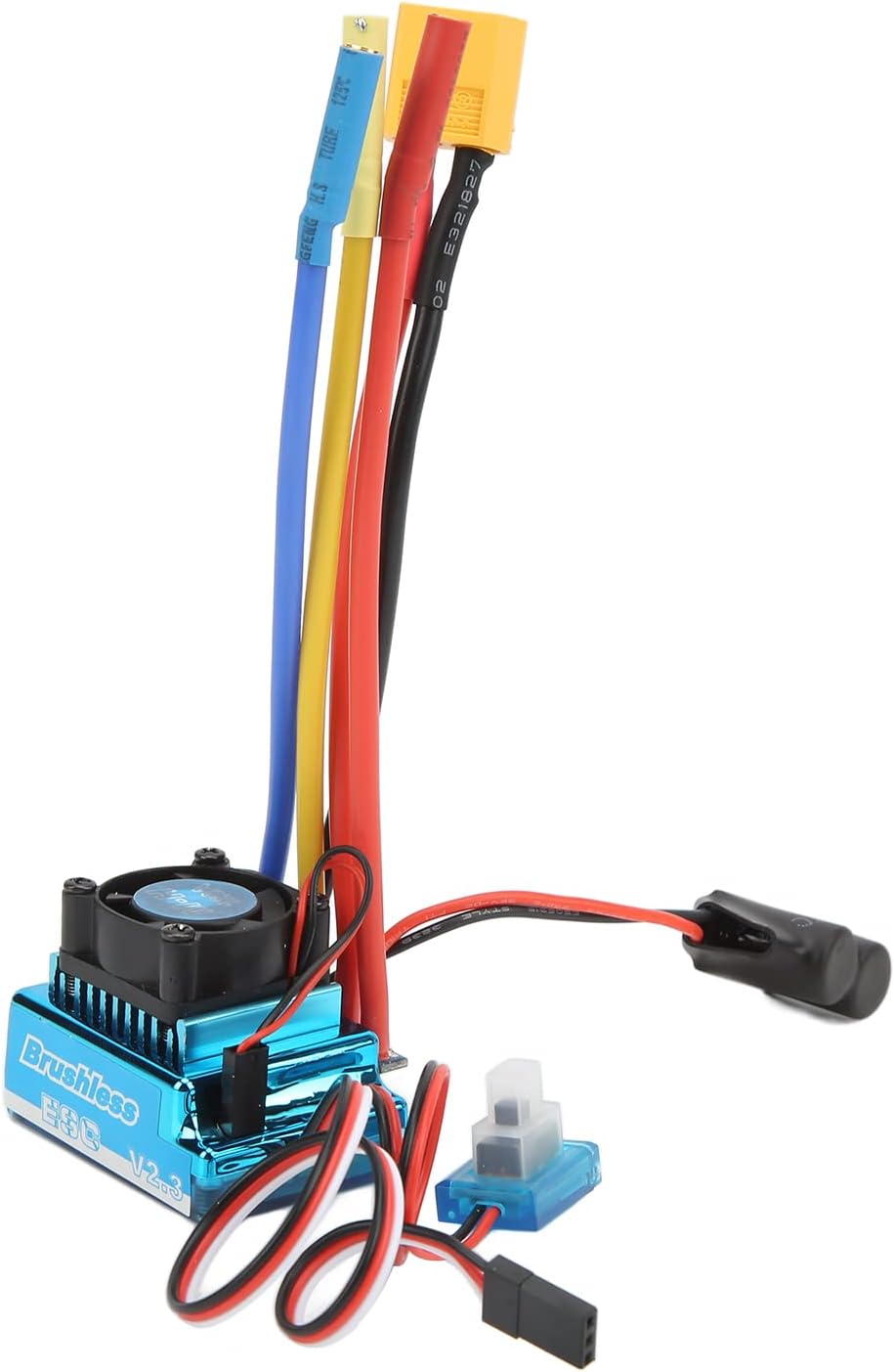 ESC Brushless 120A RC per Auto, Programmabile - immagine 8