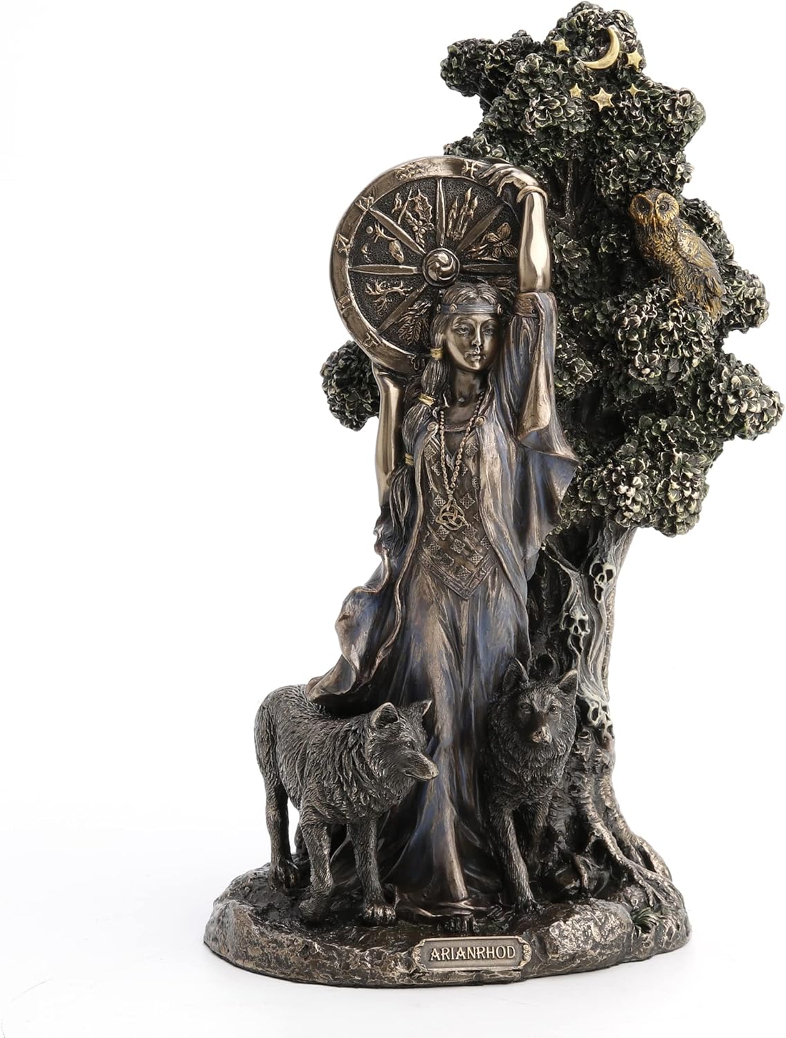 Veronese Design Statua Arianrhod Dea del Destino 24 cm - immagine 1