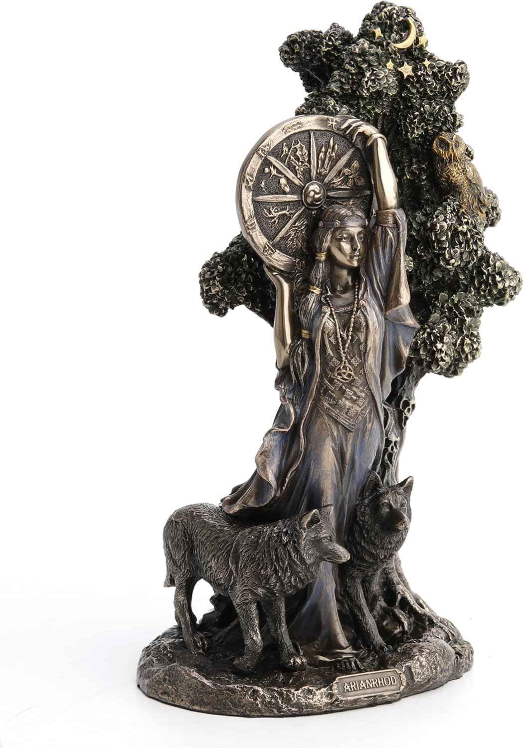 Veronese Design Statua Arianrhod Dea del Destino 24 cm - immagine 2