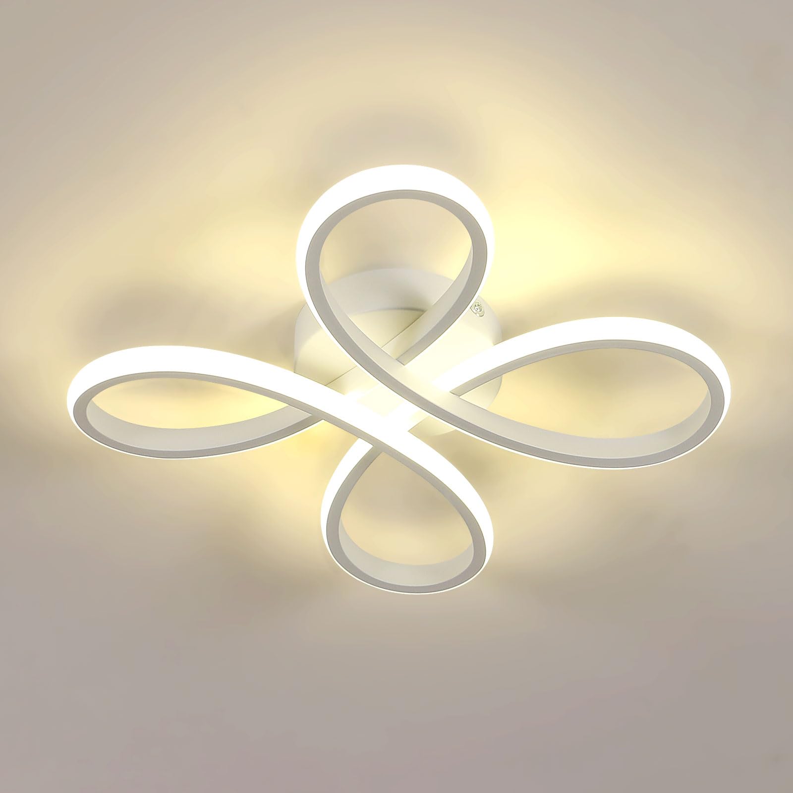 Senqiu Plafoniera LED 30W 3375LM Design Fiore 4500K