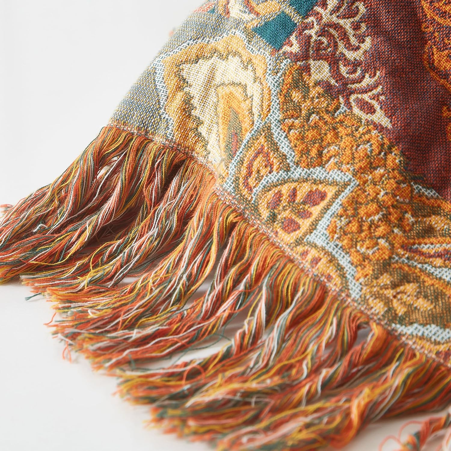 Se Softexly Coperta Boho 100% Cotone 230x250cm - immagine 7