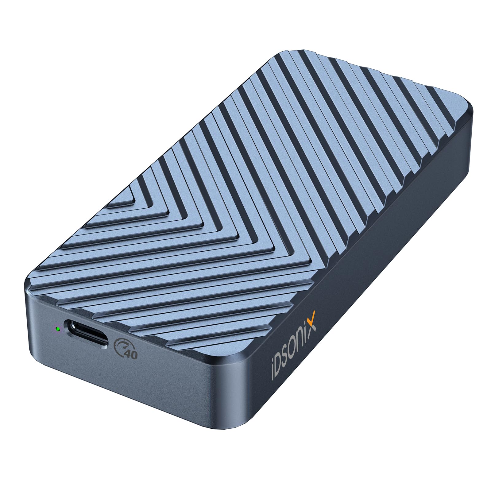 iDsonix Custodia Alluminio USB4.0 Tipo-C per SSD M.2 NVME