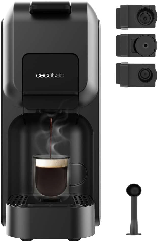Cecotec Macchina Caffè Espresso Freestyle Compact 1350W, Nero - immagine 1