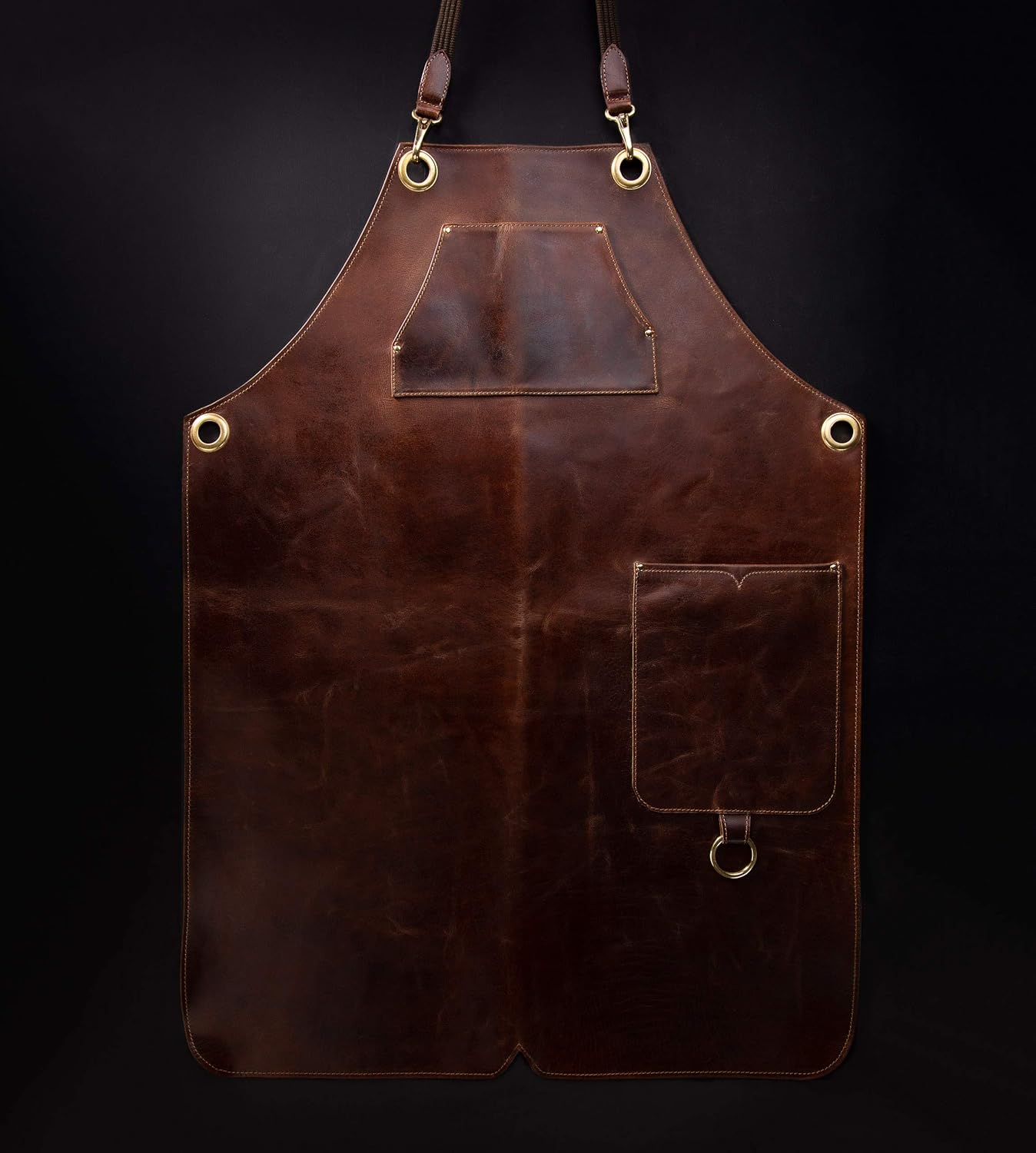 Grembiule in Pelle di qualità Stoke - Vintage - immagine 2