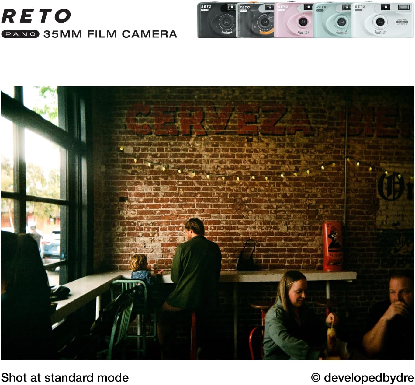 Reto PANO - Fotocamera a Pellicola 35mm con Flash Integrato - immagine 7