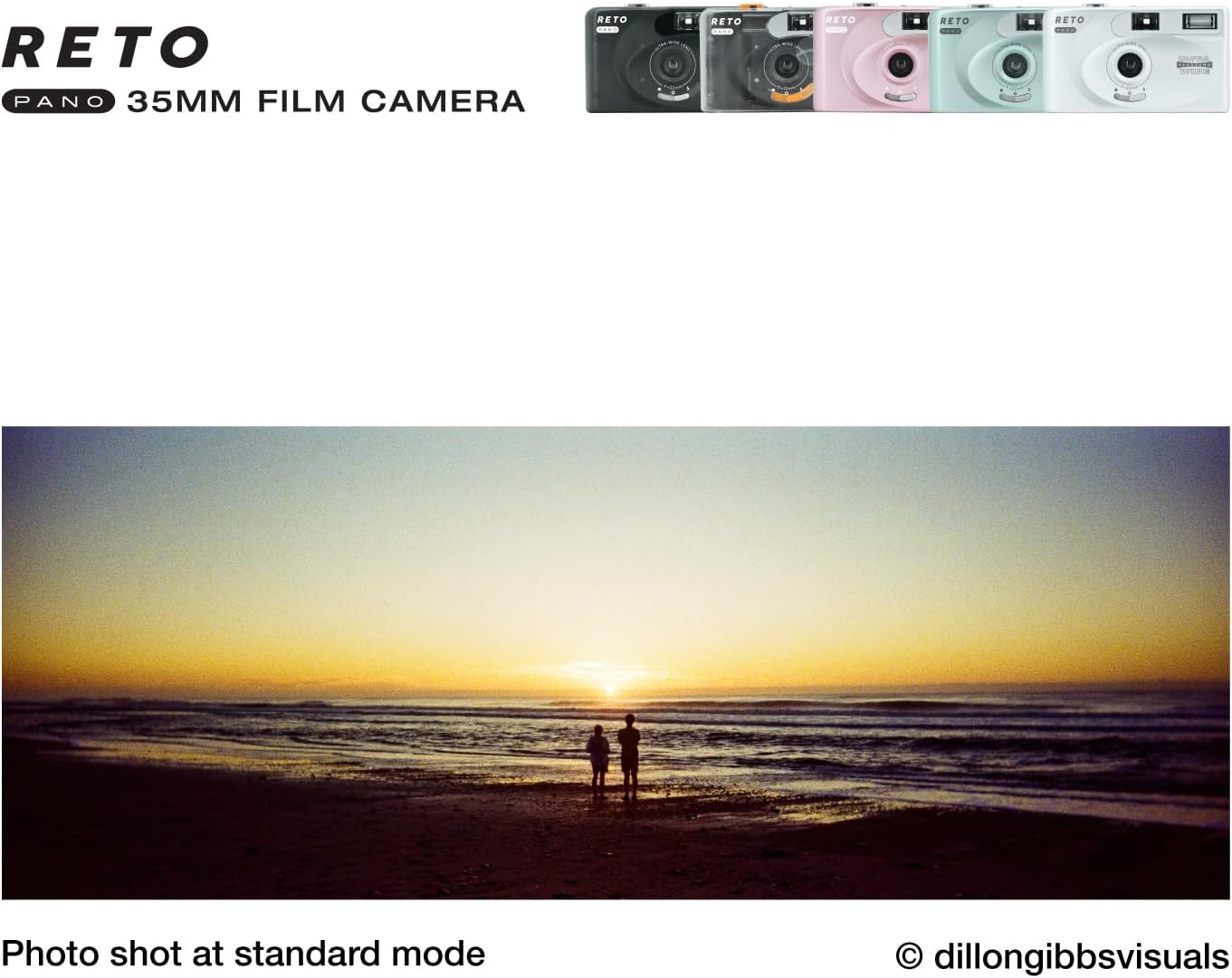 Reto PANO - Fotocamera a Pellicola 35mm con Flash Integrato - immagine 8