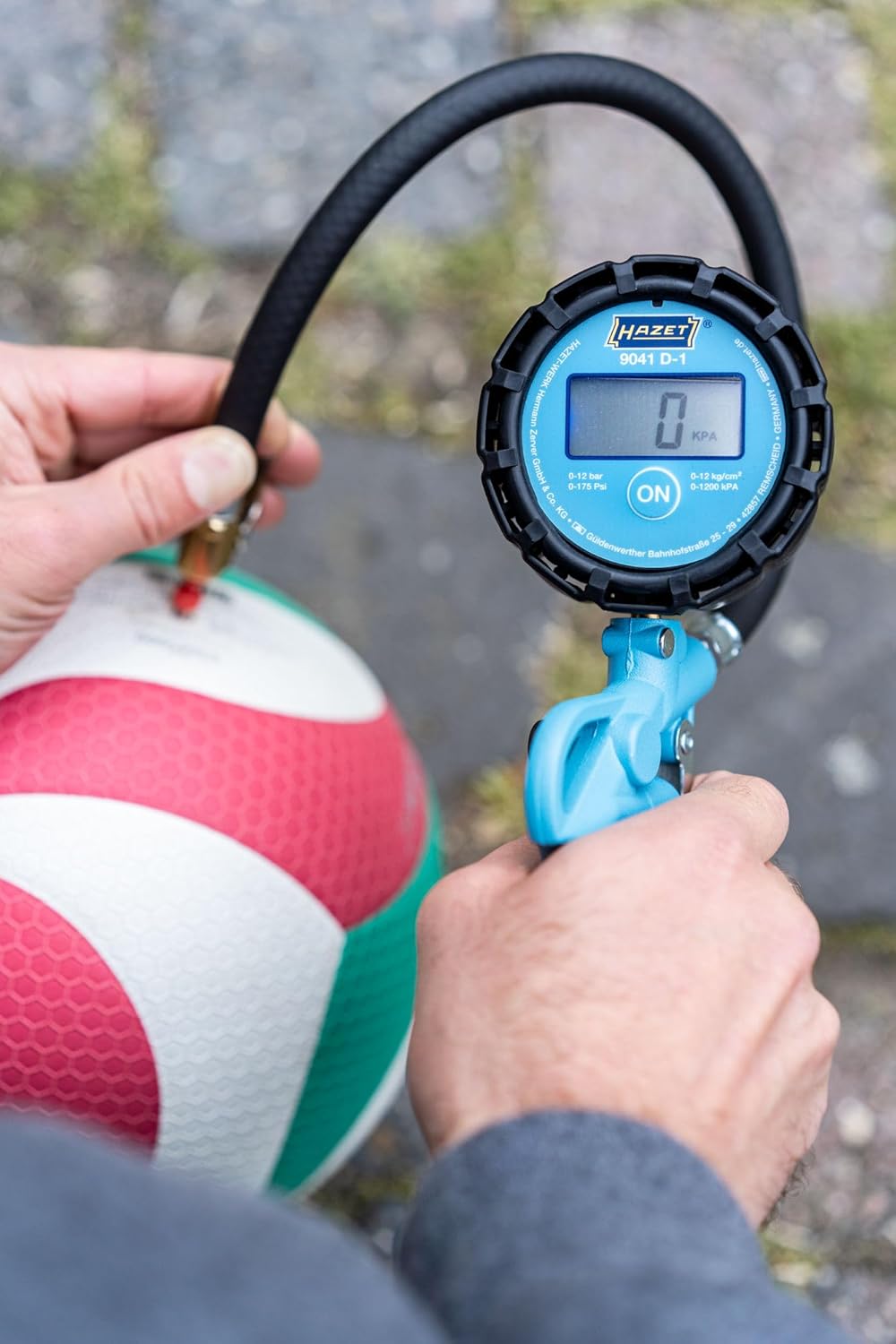 Hazet Misuratore Pressione Pneumatici Digitale 0-12 bar - immagine 2