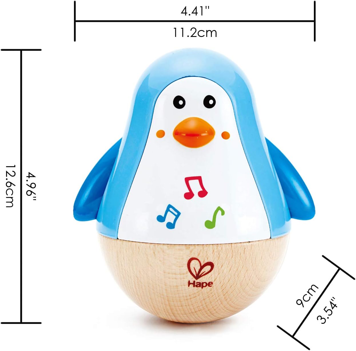Hape Pinguino Musicale Oscillante - immagine 5