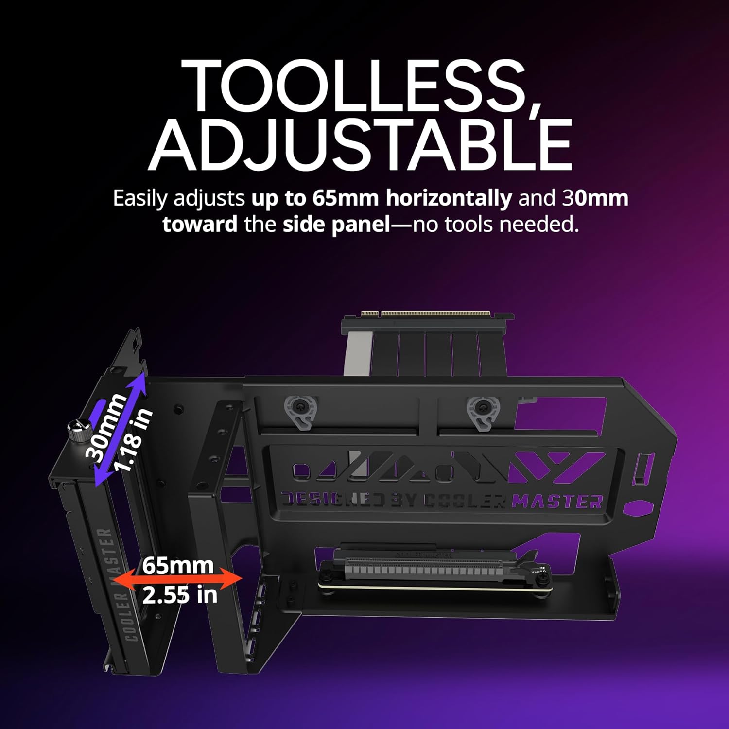 Cooler Master Kit supporto GPU verticale universale V3 - immagine 5