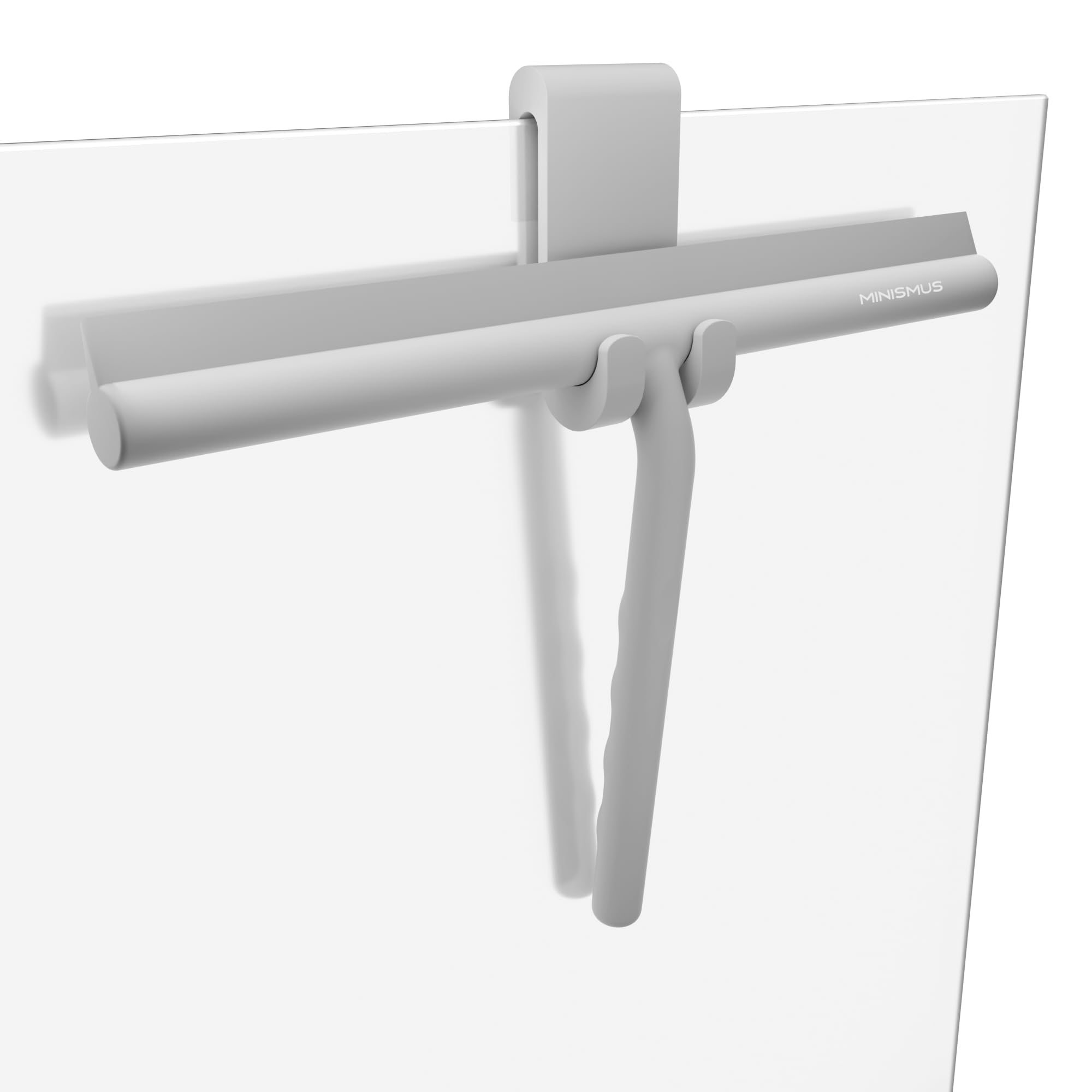 Minismus Tergivetro per Doccia in Silicone 28 cm, Grigio