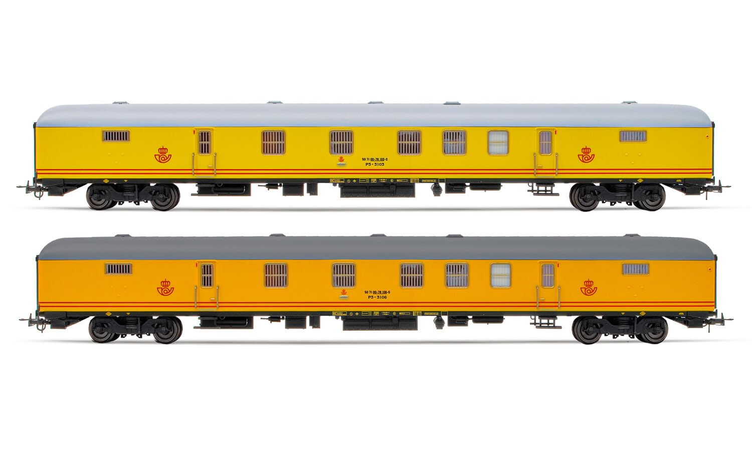 Electrotren RENFE Set 2 Furgoni Postali DGCT-3100