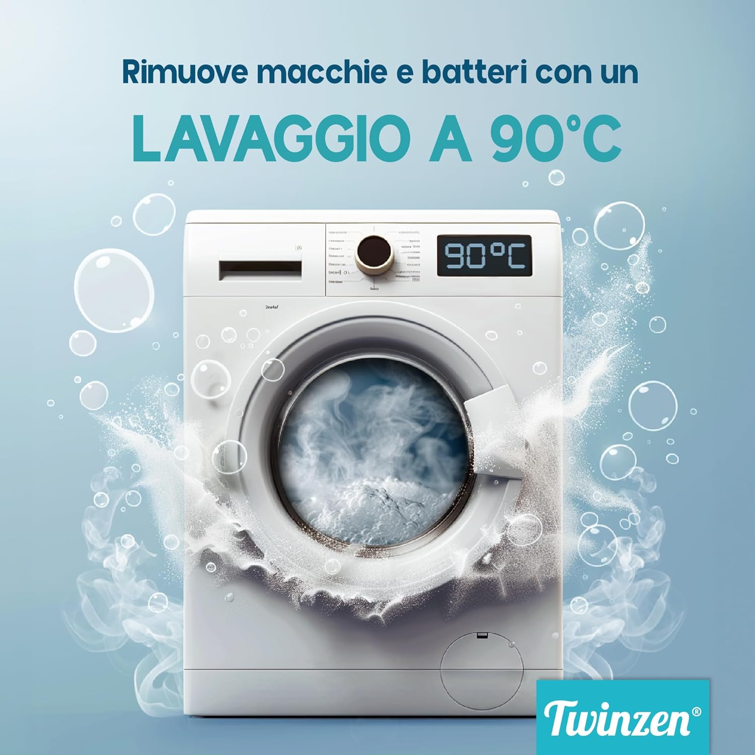 Twinzen Coprimaterasso Impermeabile 90x200 cm - immagine 3