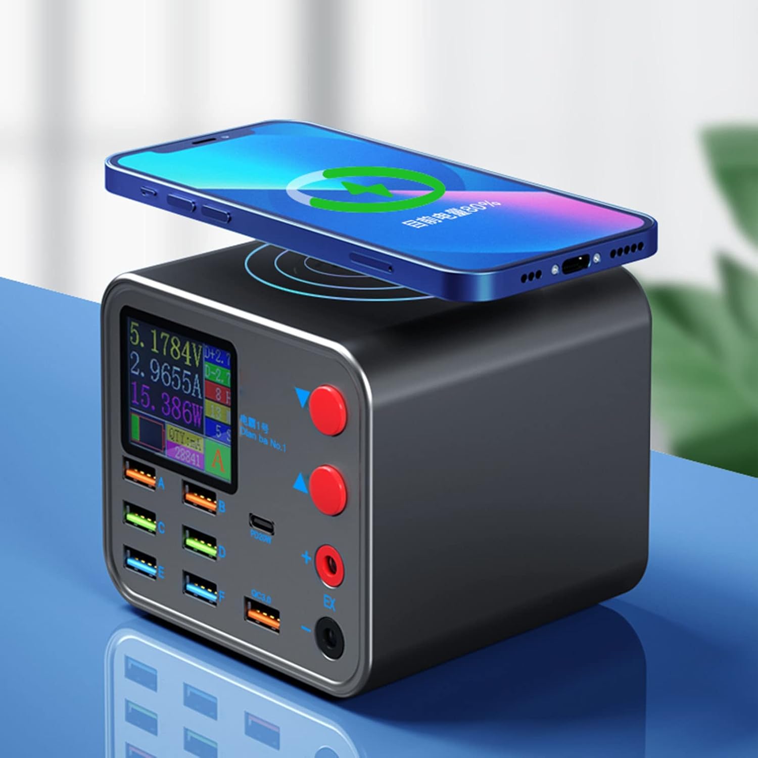 Stazione di Ricarica USB Hub a 8 Porte - immagine 3