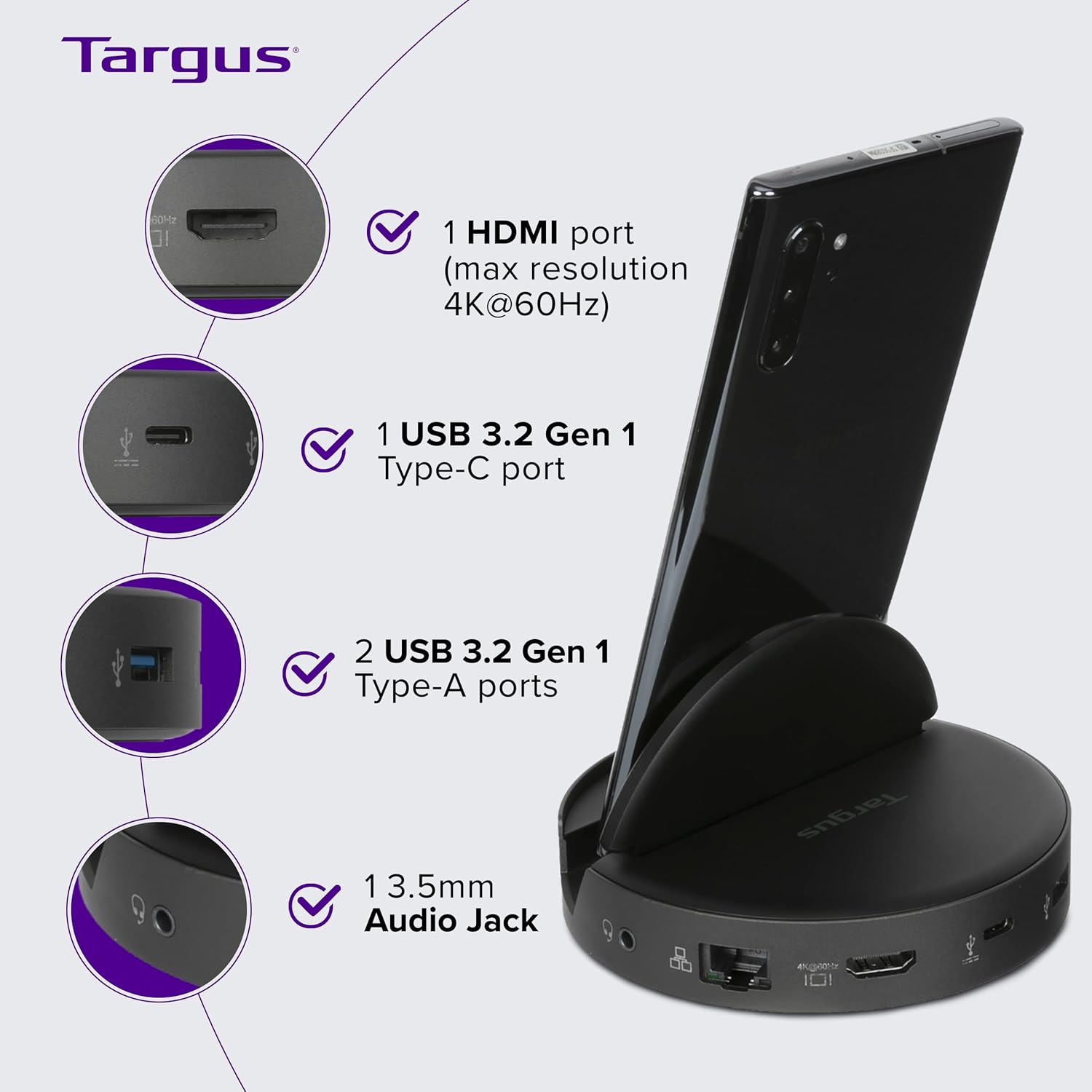 TARGUS BASE UNIVERSAL DEX - USB-C ACCS - immagine 2