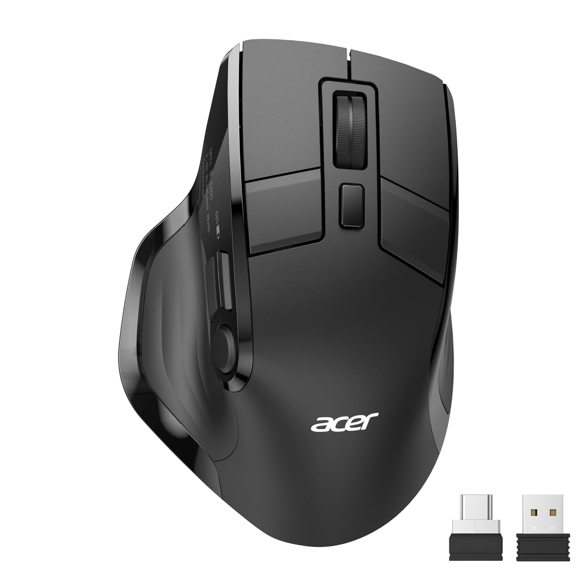 Acer Mouse Wireless Tri-Mode con Schermo OLED
