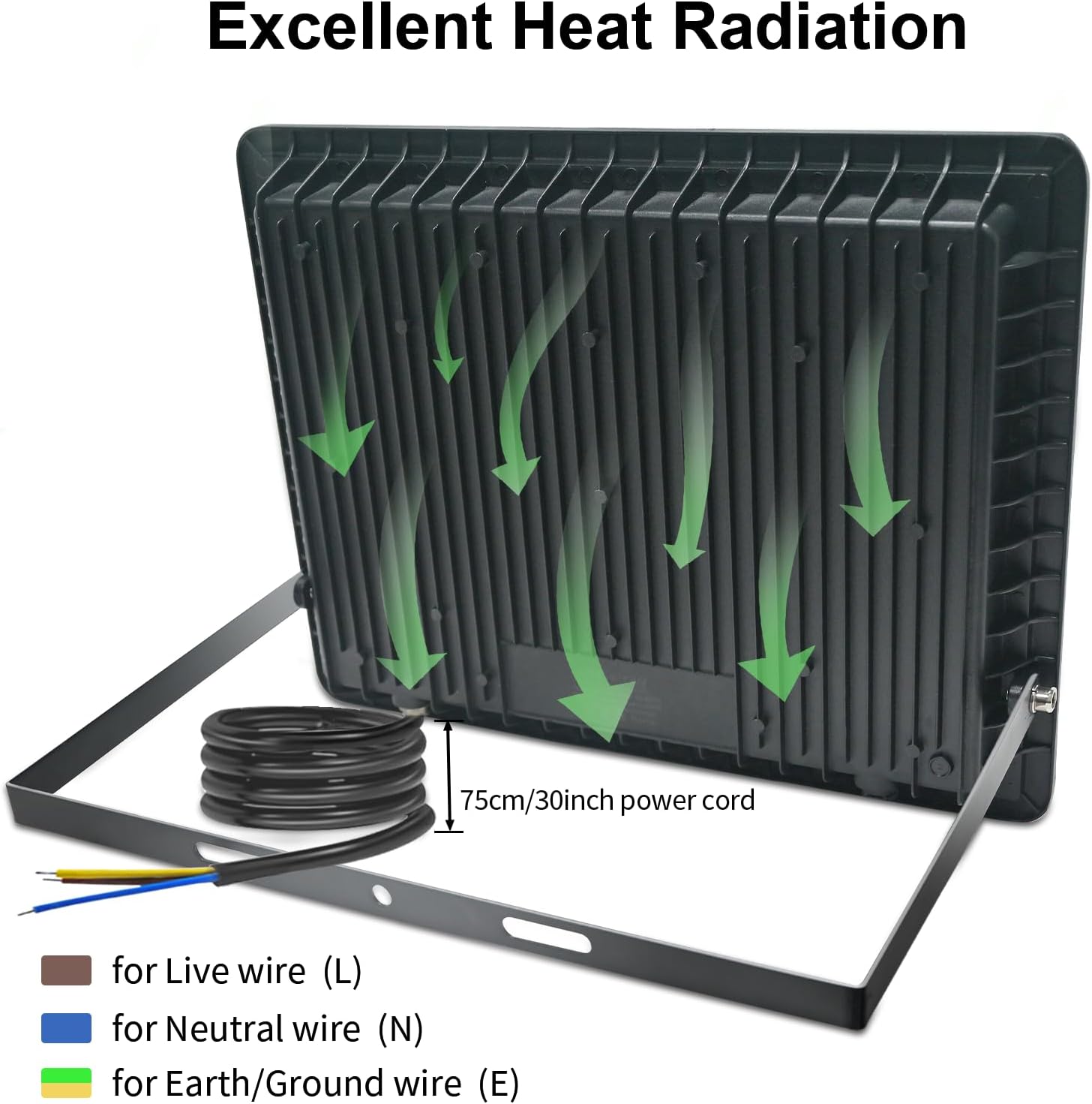 Blivrig Faro LED da Esterno 400W Bianco Caldo 3000K - immagine 6