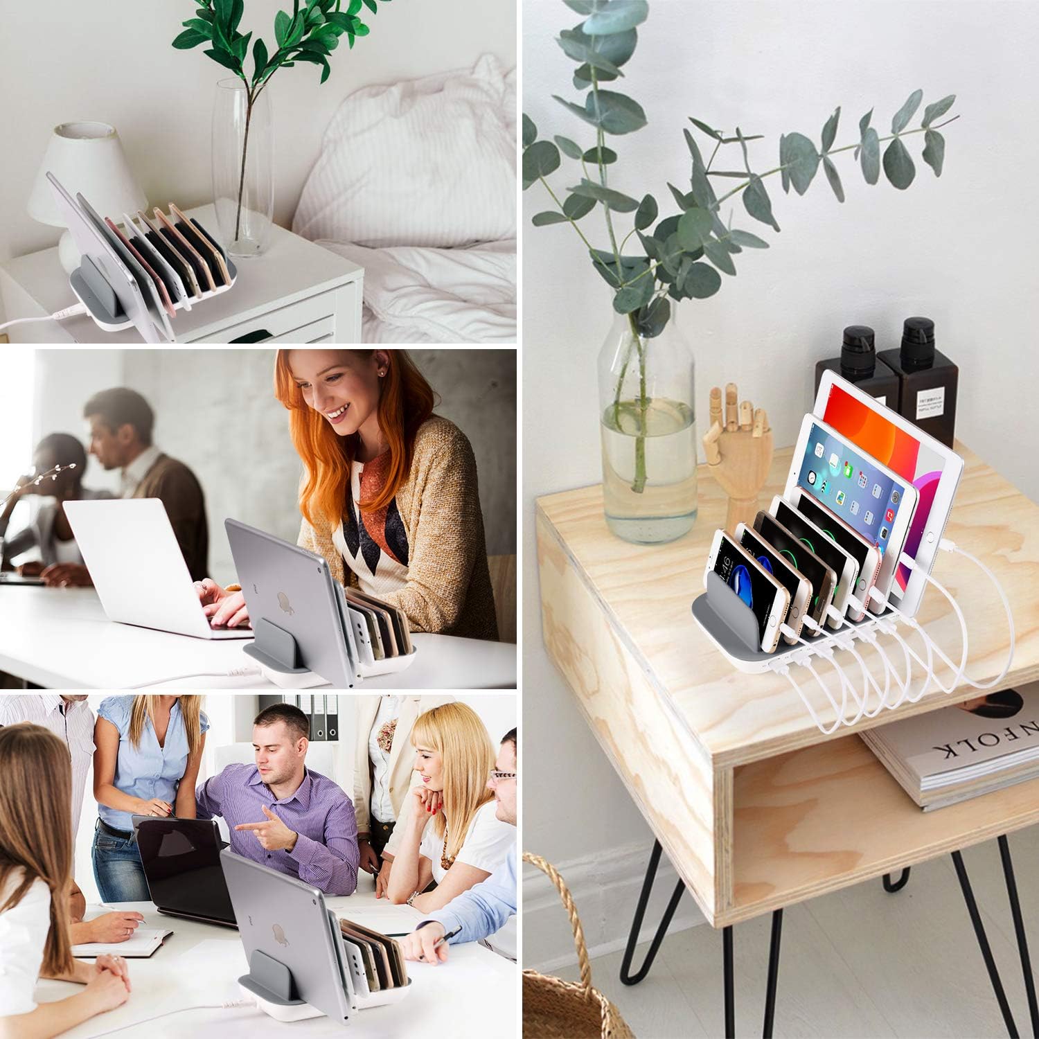 Stazione di Ricarica USB 60W/12A 7 Porte - immagine 4