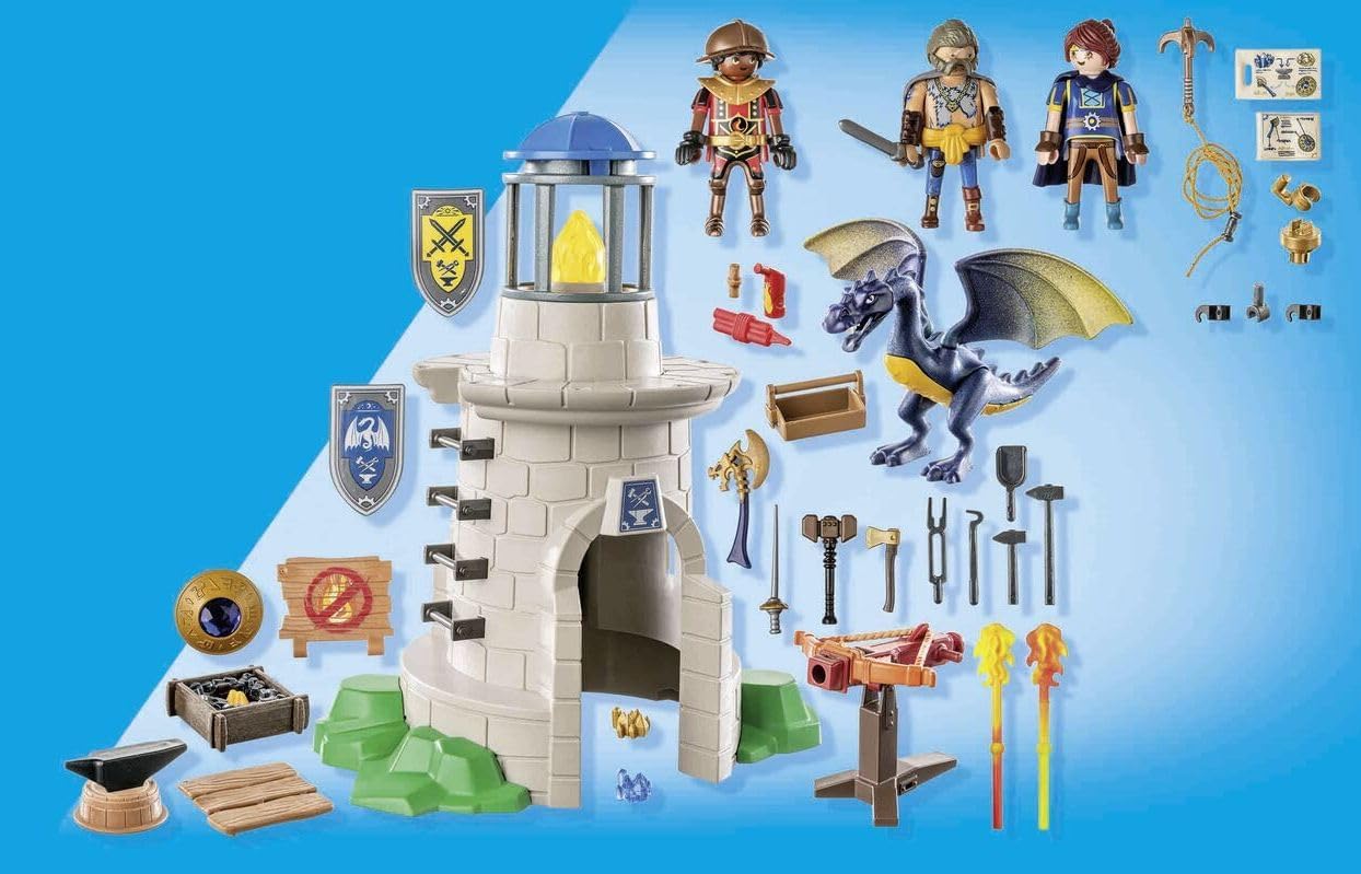 PLAYMOBIL Novelmore 71483 Torre dei Cavalieri con Drago - immagine 7
