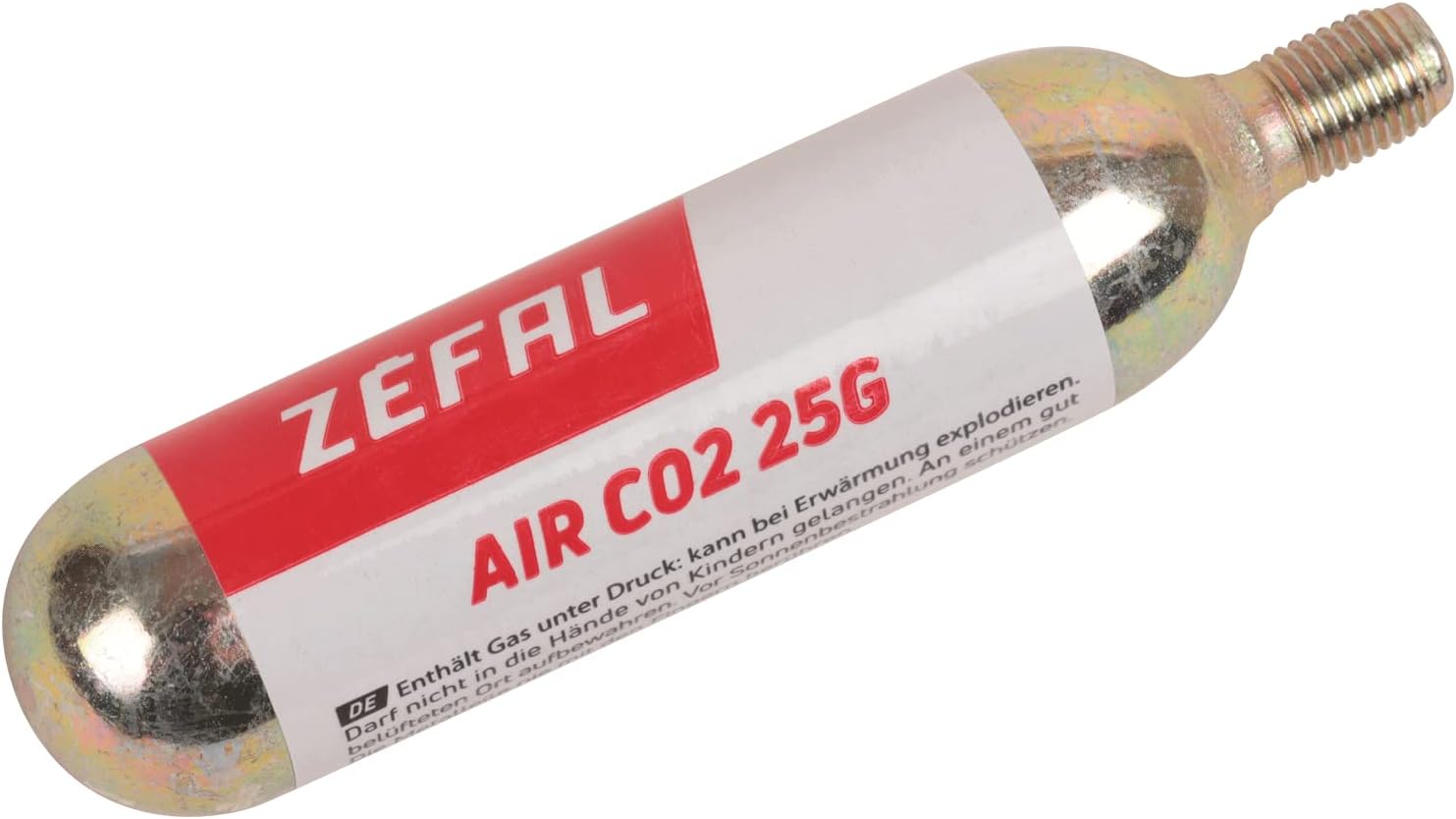 Zefal Cartucce CO2 25g con Filettatura - 4 Bombolette - immagine 2